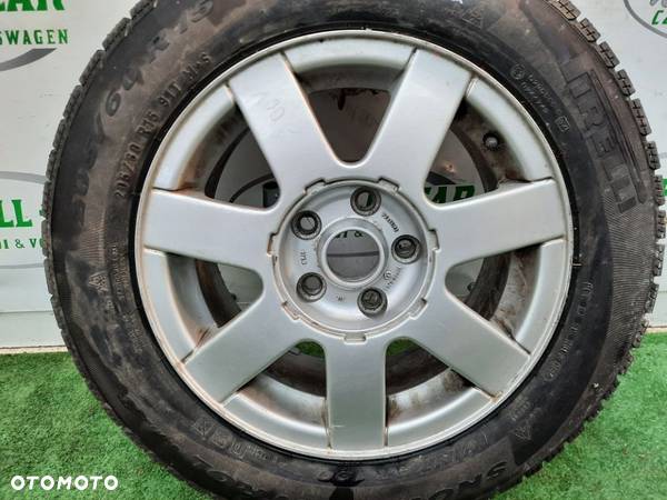 VW Passat B5 ALUFEGA 16" 5x112 ET45 3B0601025A OPONA ZIMA - 2