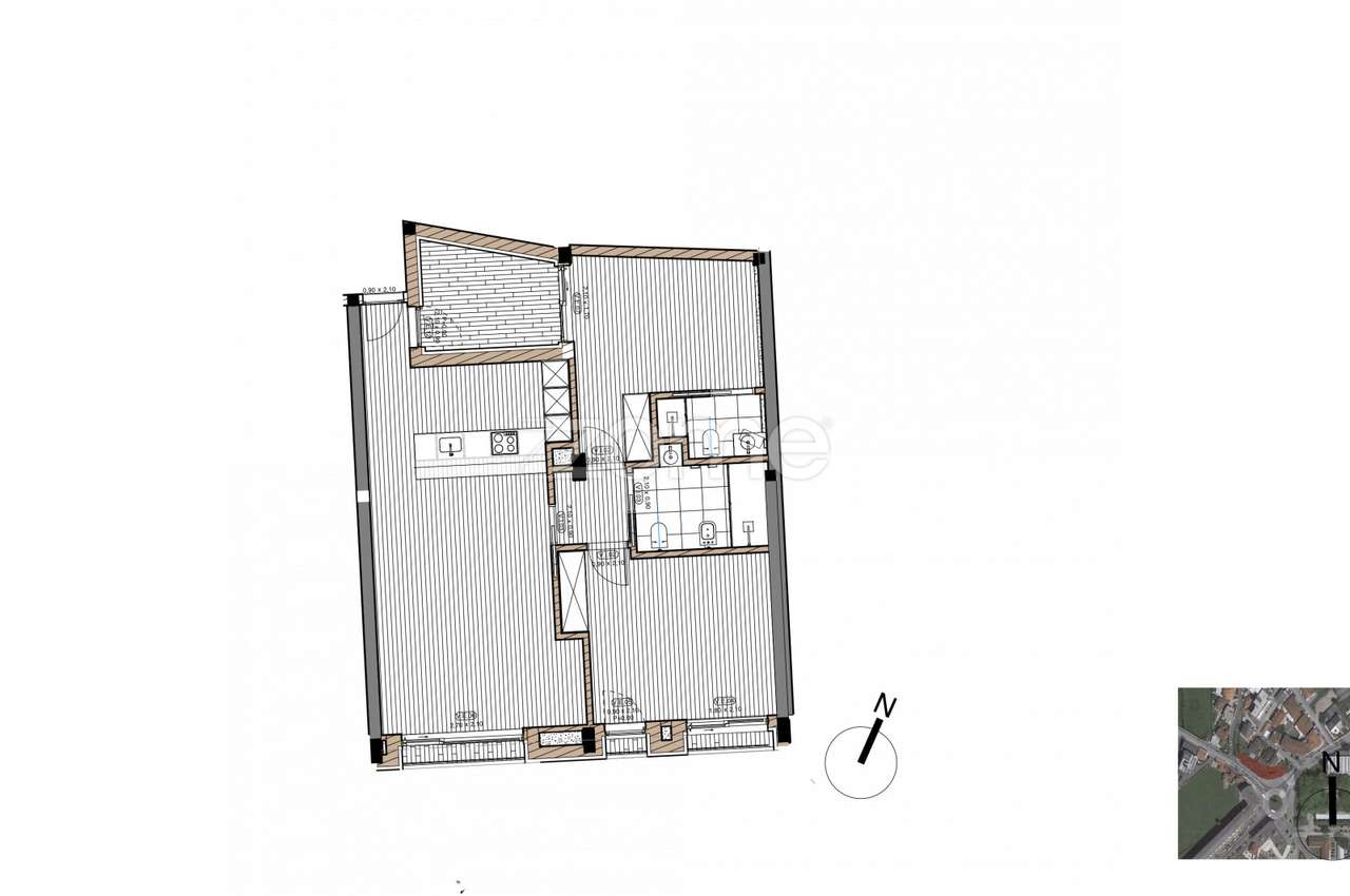 Apartamento T2 1 Fr N Empreendimento Radar Living