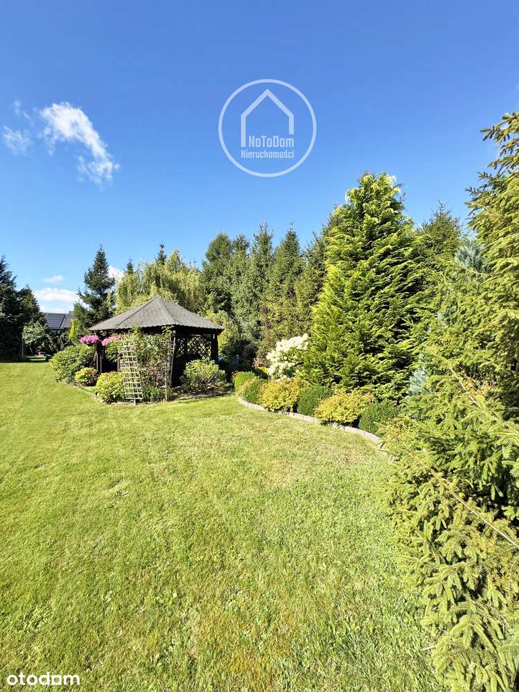 Dom Parterowy na pięknie zagospodarowanej działce w Łosinie-5