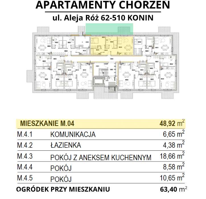 Apartamenty w centrum Konin - Pełny obrazek: 2/5
