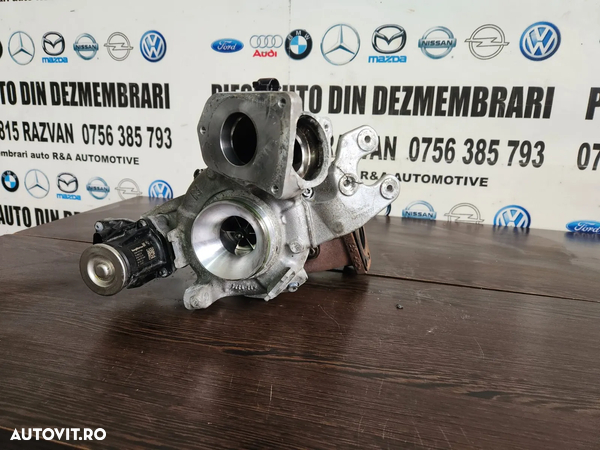 Turbo Turbina Mare Bmw 2.0 D B47 Bi-Turbo Cod 8587539 G20 G30 G11 G12 G14 G15 G01 G02 G05 G06 G07 X3 X4 X5 X6 X7 F20 F21 F22 G30 G31 F10 F11 Euro 6 - 2