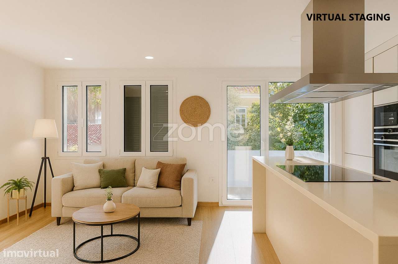 Apartamento T2 no Príncipe Real com vista para o Rio Tejo - Grande imagem: 2/30