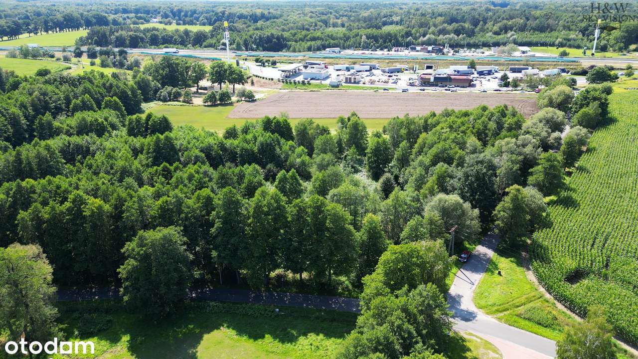 Teren inwestycyjny przy autostradzie-5