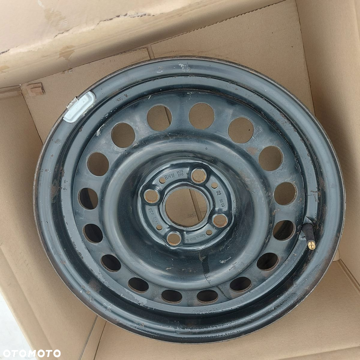 FELGI STALOWE 14 4x100 5.5J ET35 BMW 1178826 - 2