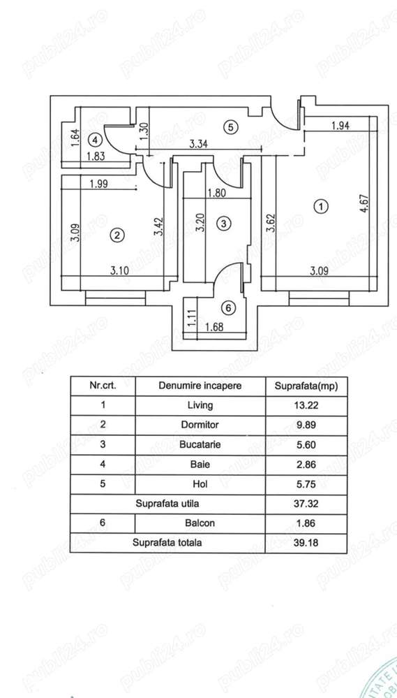 De vanzare apartament 2 camere Militari Residence/centrala proprie-8