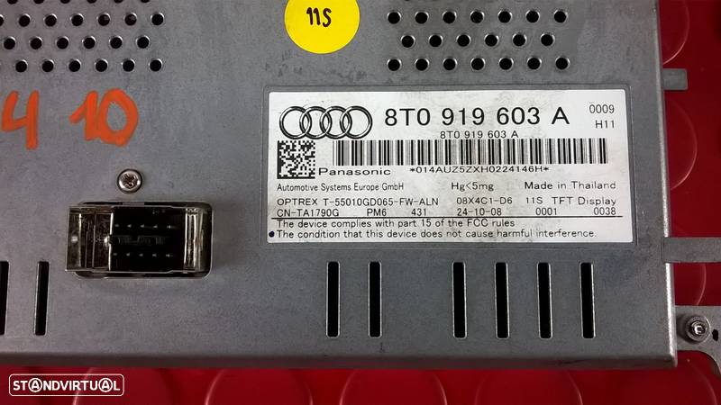 Radio - 8T2035195H / 8T0919603A [Audi A4 Avant B8] - 6