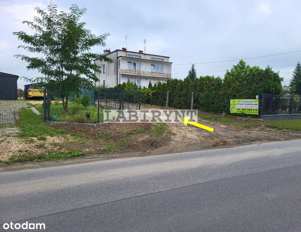 Rędziny, ul. Nowa, 937m2, budowlana, objęta planem-2