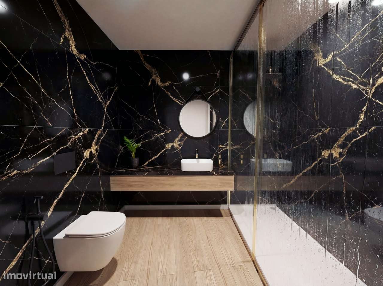 Apartamento T0 Novo em condomínio fechado - Jardins da Feira - Grande imagem: 4/7