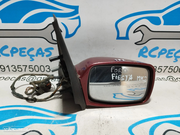 ESPELHO RETROVISOR DIREITO FORD FIESTA IV 4 MK4 XS6117682GB ELETRICO AQUECIDO ESPELHOS RETROVISORES - 2