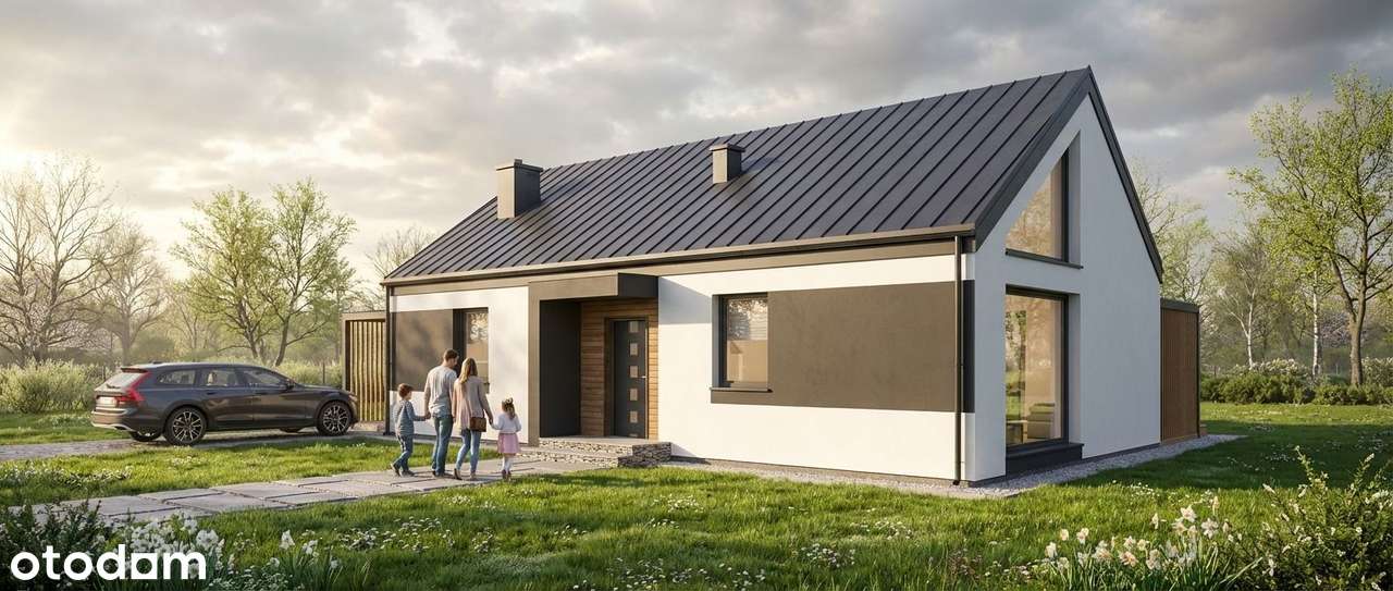 Dom wolnostojący z działką 1000 m² w Malinowie