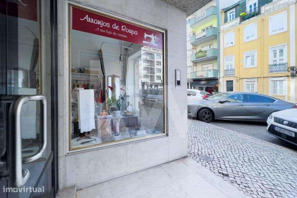 Loja de 20,83 m2 | Rua Tomás de Anunciação | Campo de Ourique - Grande imagem: 2/6