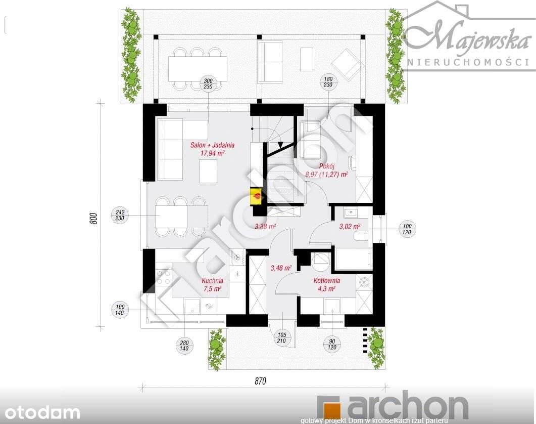 Dom w stanie surowym otwartym na sprzedaż - Pełny obrazek: 5/7