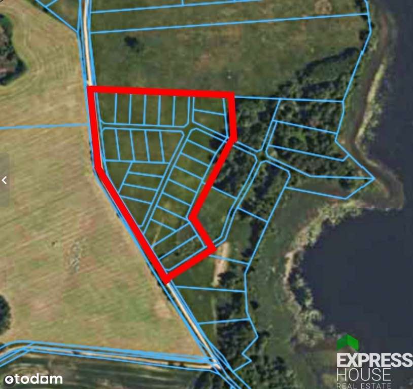 Działki rekreacyjne nad jeziorem Mieruniszki - Pełny obrazek: 1/4