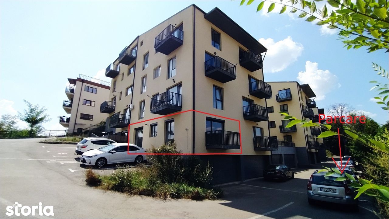 Apartament 2 camere,58 mp+4 mp balcon,Razoare,Vivo,Polus,parcare,CF