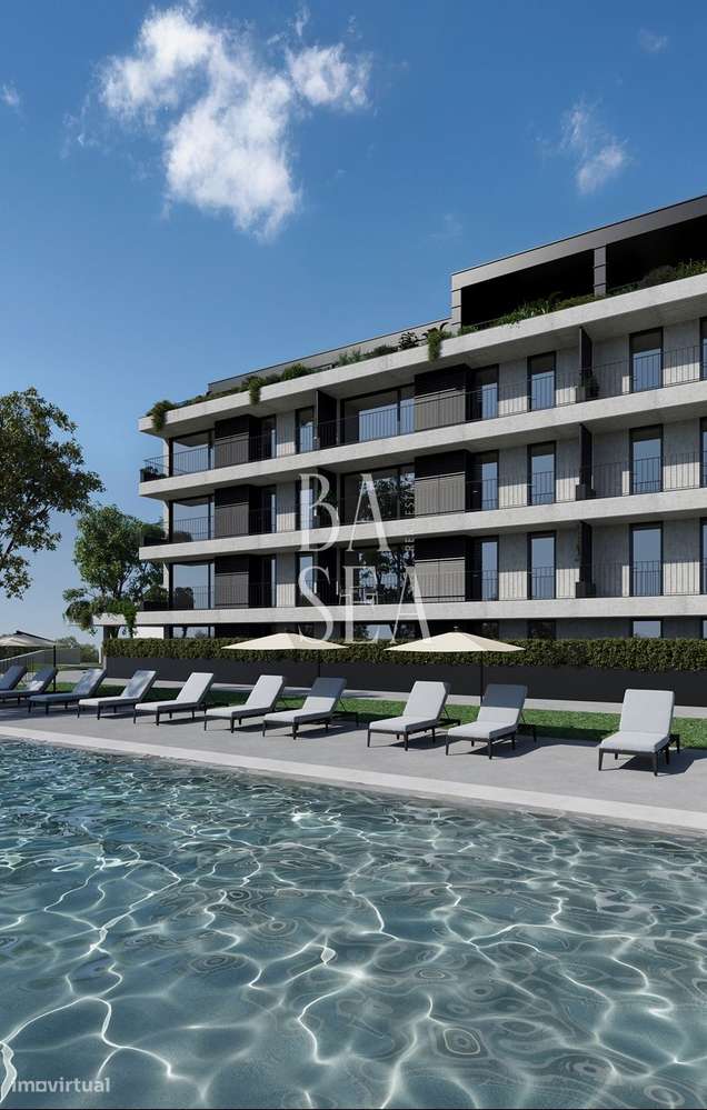 Apartamento T1 em condomínio com piscina em Ferreiros Braga.-6