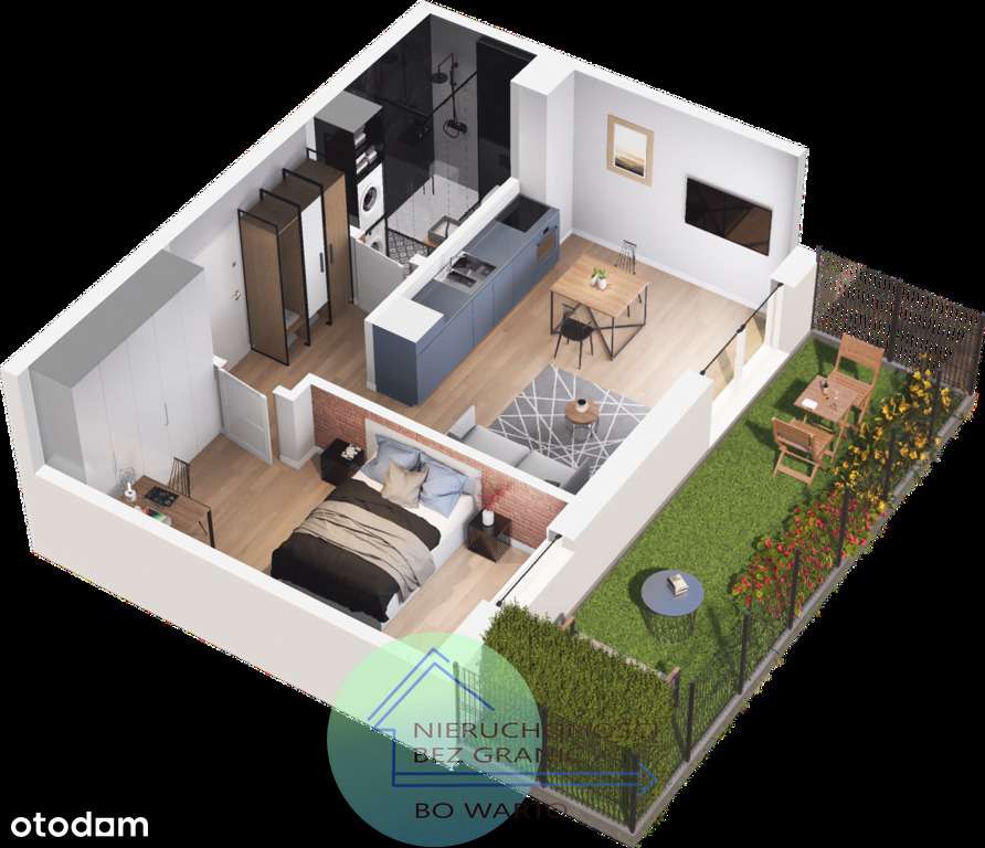 2pok.mieszkanie:ogródek, bdb cena i lokalizacja!-5