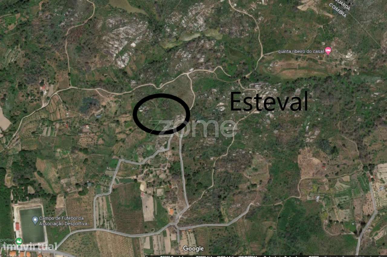 Terreno 2200m2 em Lagares da Beira - Coimbra - Grande imagem: 2/15