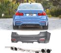 CONJUNTO PARA-CHOQUES + PONTEIRAS LOOK M3 PARA BMW SERIE 3 F30 F80 11-18 - 1