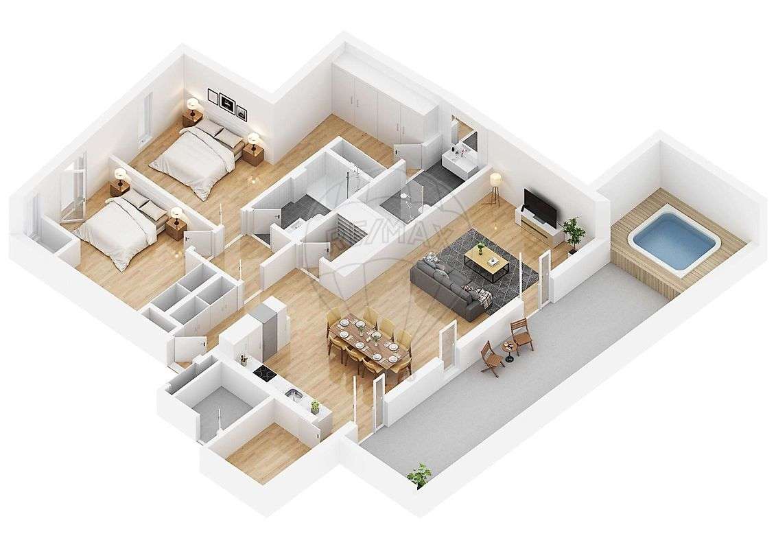 Apartamento T2 para venda - Grande imagem: 3/9