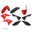 kit plasticos polisport vermelho / preto honda crf 450 / 250 - 1