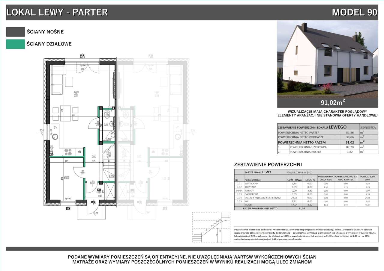 Dom, 91 m², Murowana Goślina-16