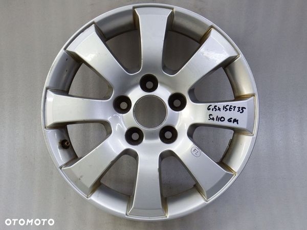 FELGA OPEL ASTRA III 3 H 5x110 6,5x15 ET35 OEM - 1