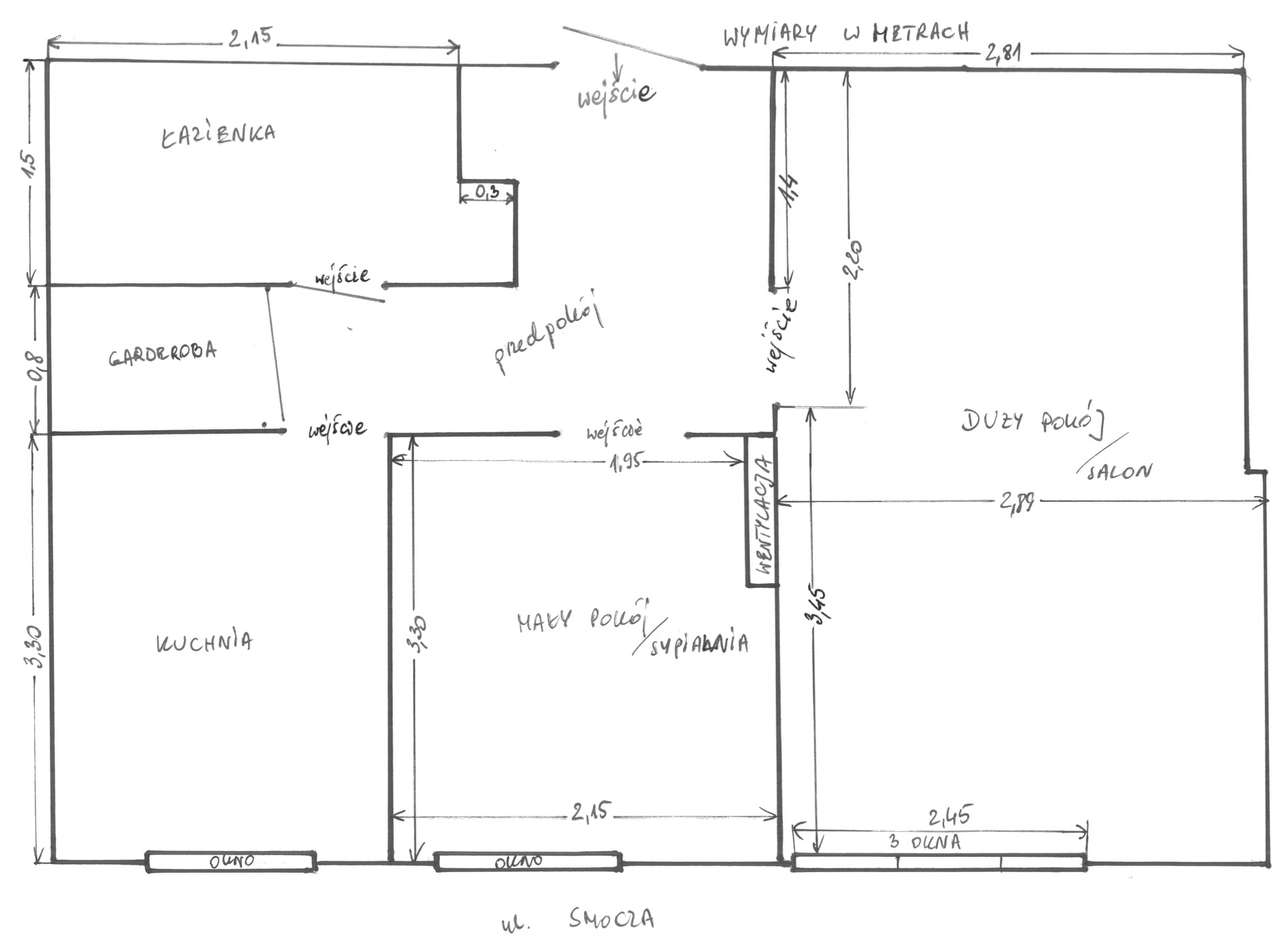 Muranów, kompaktowe 2p+Oddzielna kuchnia.Kamienica-10