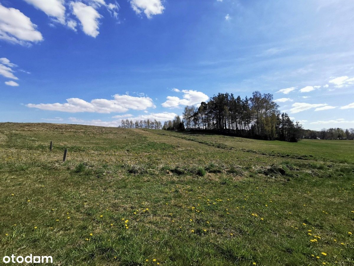 Działka budowlana Kamień gm. Szemud 1,5km jezioro