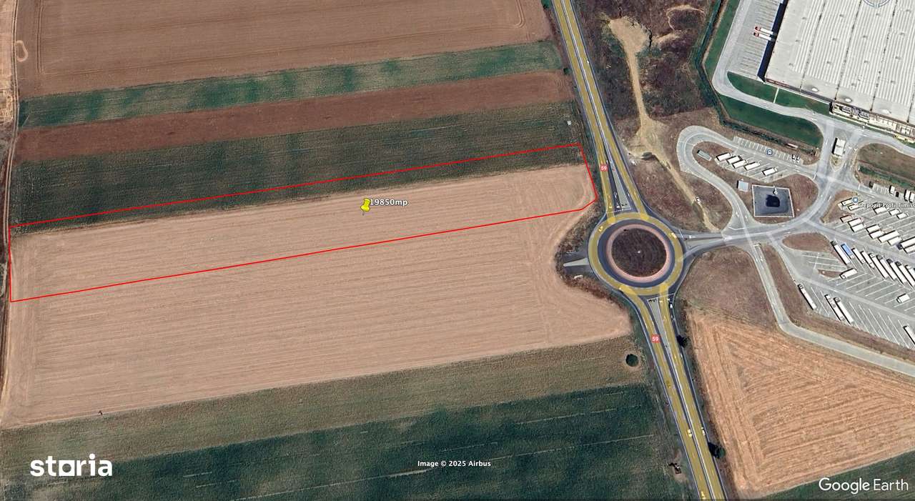 Vand teren intravilan, vis a vis de Depozitul Profi Timișoara - Imagine principală: 3/6