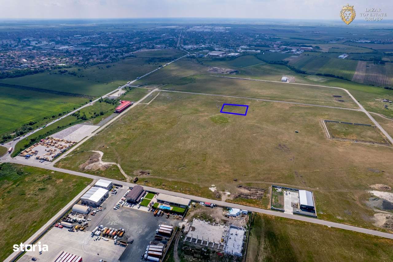 Teren intravilan + proiect hală de vanzare in zona Uta - Imagine principală: 4/9
