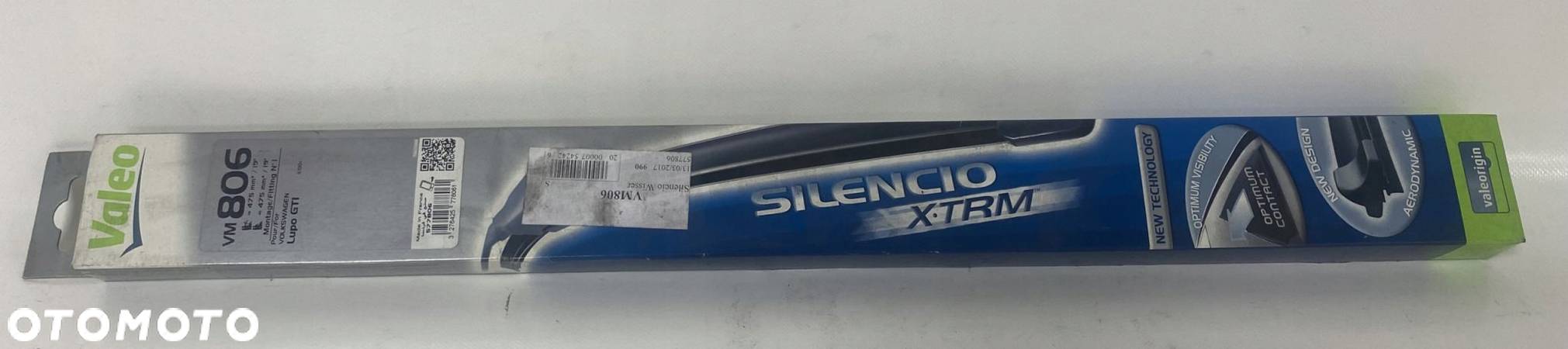 NOWE WYCIERACZKI VALEO SILENCIO XTRM VM806 475/475mm - 1