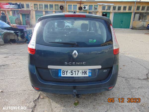 Bara spate renault scenic 3 an 2009-2013 bara spate cu senzori parcare dezmembrez - 1