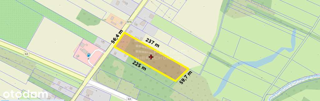 Działka budowlano-leśna w Lisznej, gm.Sławatycze - Pełny obrazek: 4/4
