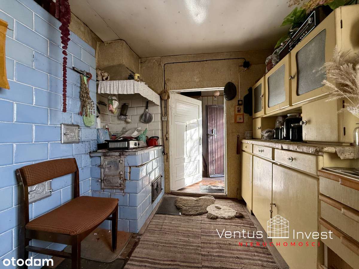 Działka z klimatycznym domem drewnianym -Czerwonka-7