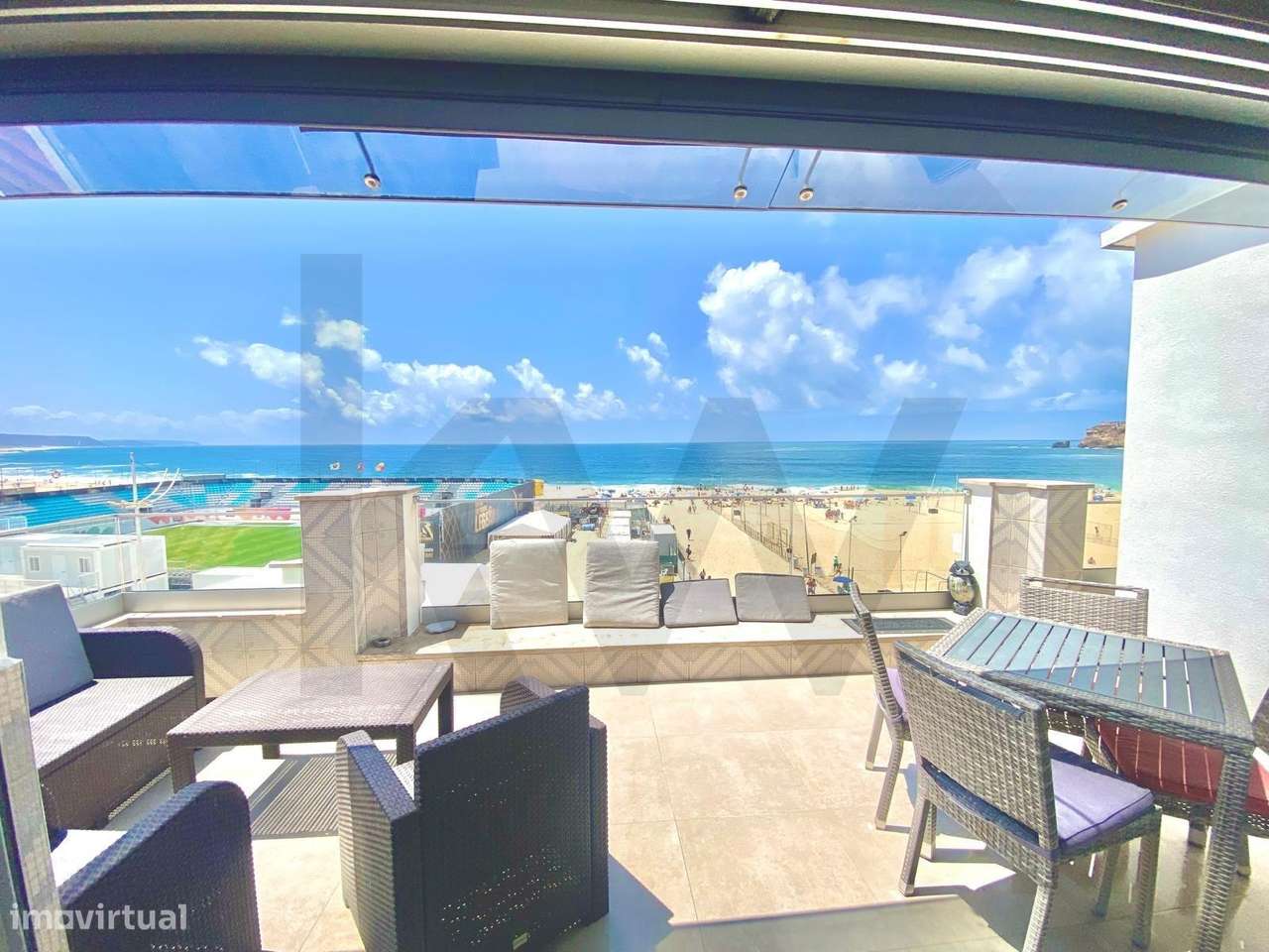 Apartamento em frente ao mar da Nazare com rooftop - Grande imagem: 2/31