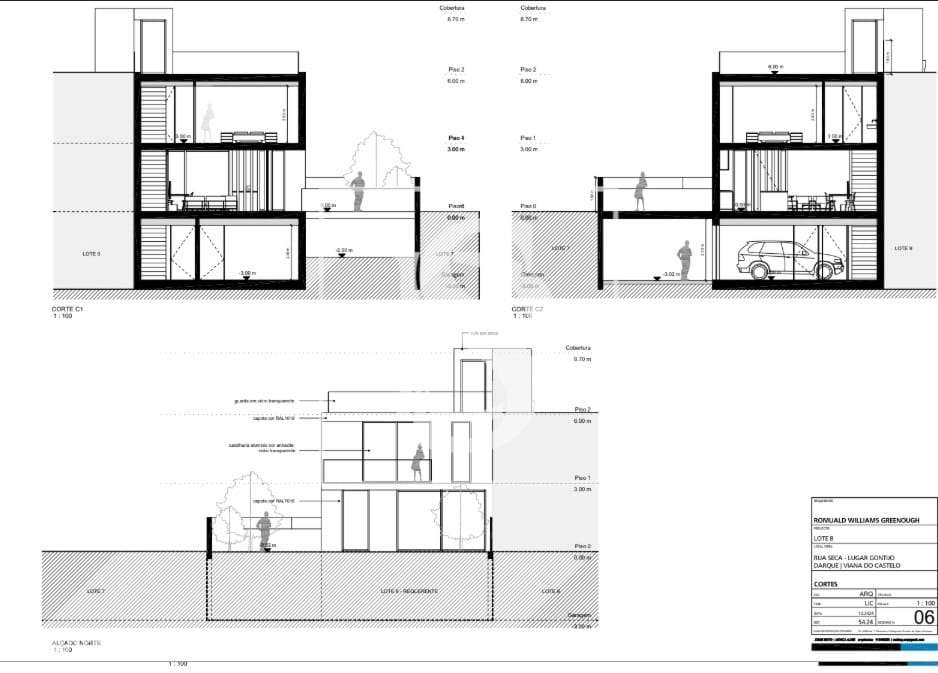 Terreno para construção de moradia em banda em Darque-9