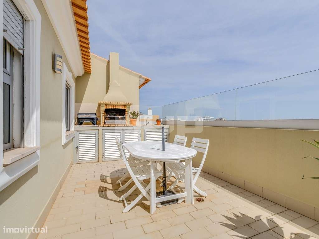 Apartamento T3 Duplex com terraço superior vista Ria em Faro-22