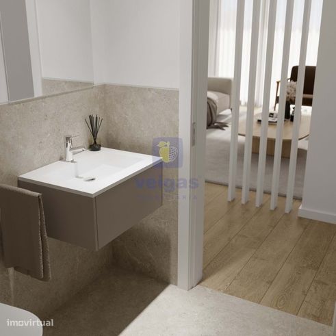 Apartamento T3 Novo em Leiria, Parceiros, com garagem box fechada para-7