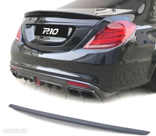 SPOILER LIP TRASEIRO COMPATÍVEL PARA MERCEDES CLASSE S W222  13 - - 1