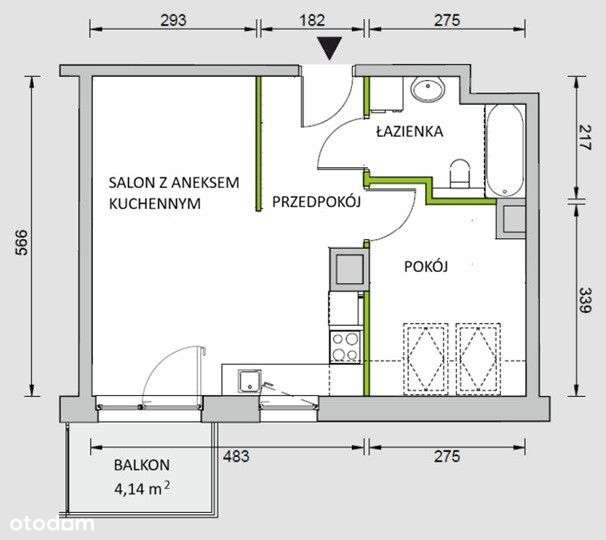 Atrakcyjne 2-pokojowe mieszkanie 36,10 m²-16