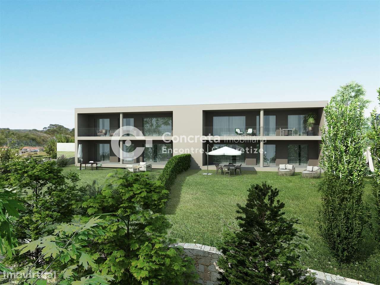 Apartamento T2 novo com logradouro em Vilar do Monte, Barcelos - Grande imagem: 2/8