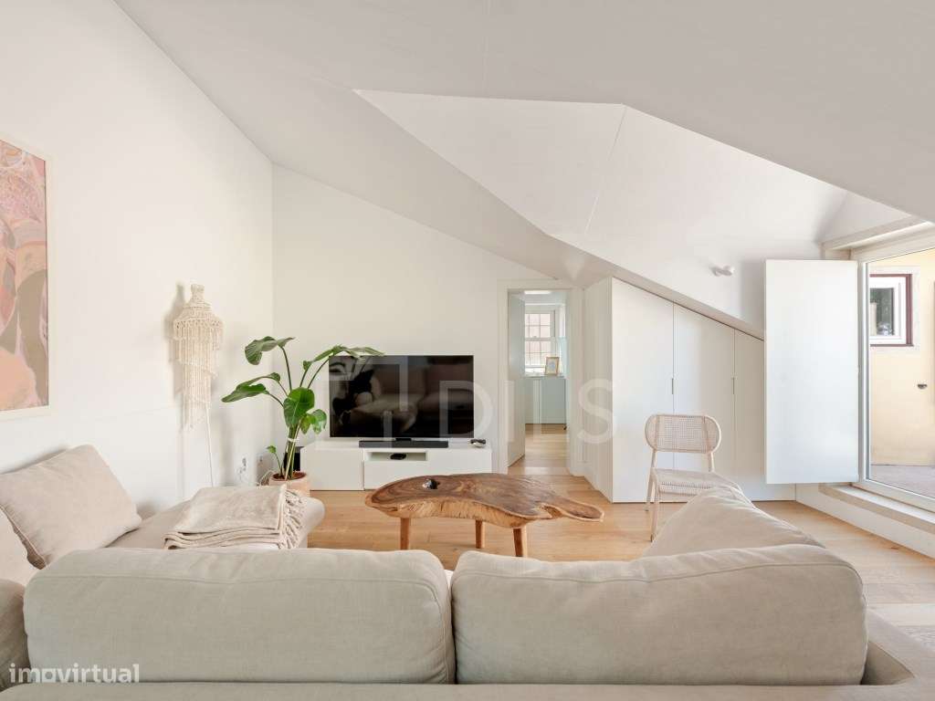 Apartamento T3, com terraço, em São Bento, Lisboa - Grande imagem: 5/44