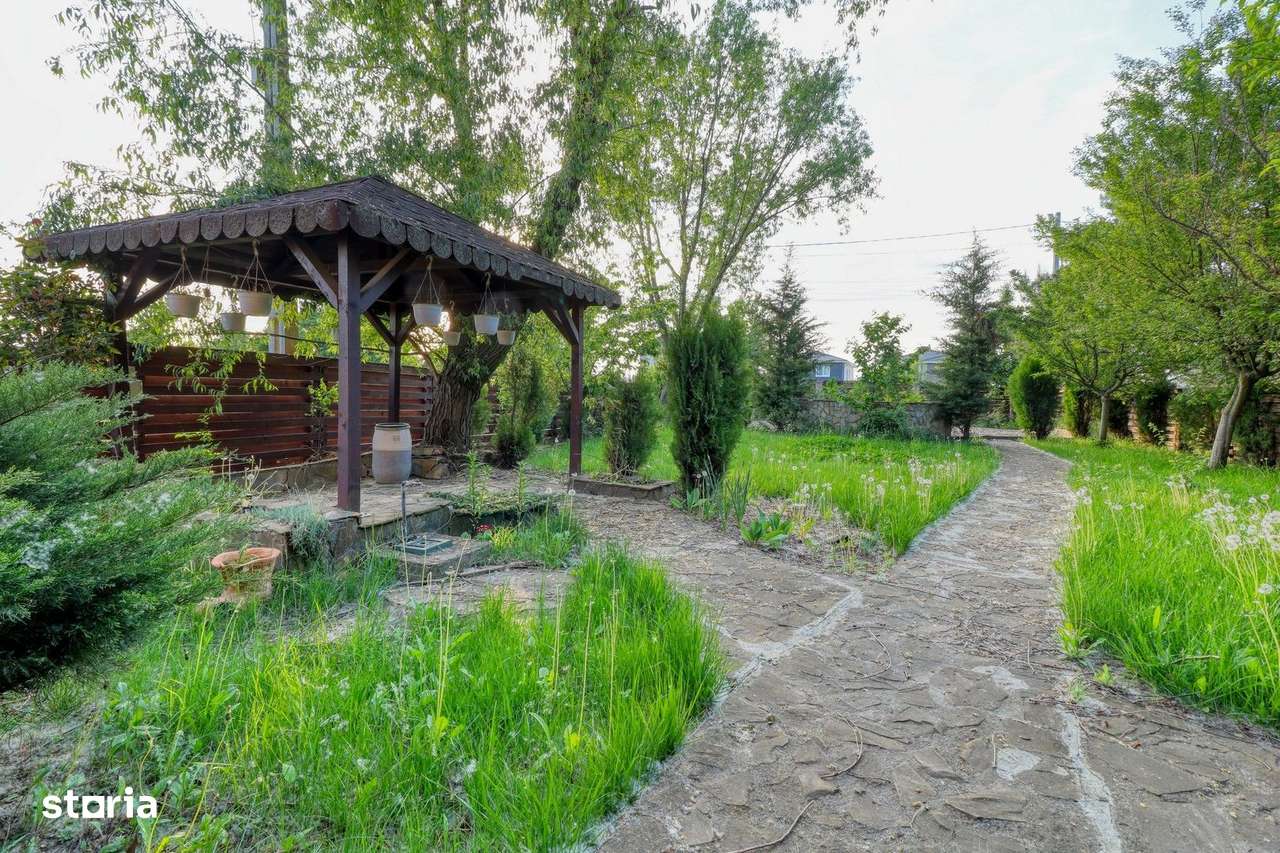 Vila individuala cu 589 mp teren, foisor si gradina superba | Darza-2