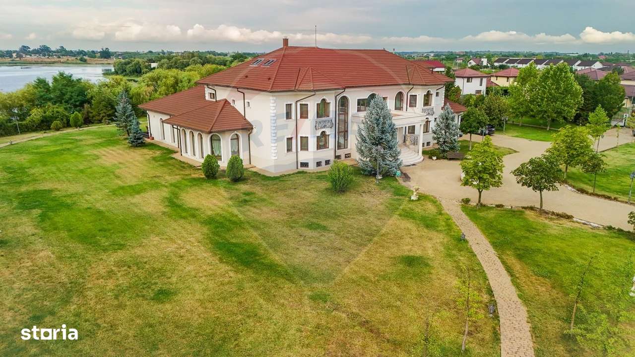 Vanzare/ Inchiriere Vilă de lux pe malul lacului Buftea-7