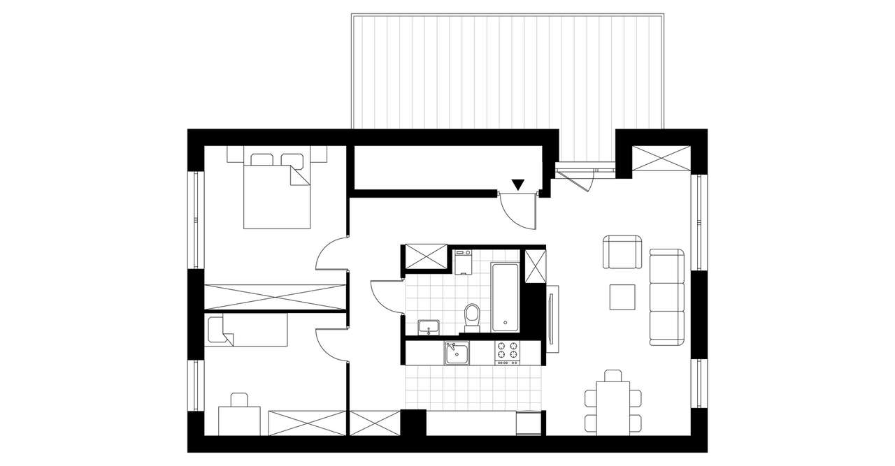 Osiedle Zagajnik | mieszkanie 3-pok. | 48 / B - Pełny obrazek: 5/8