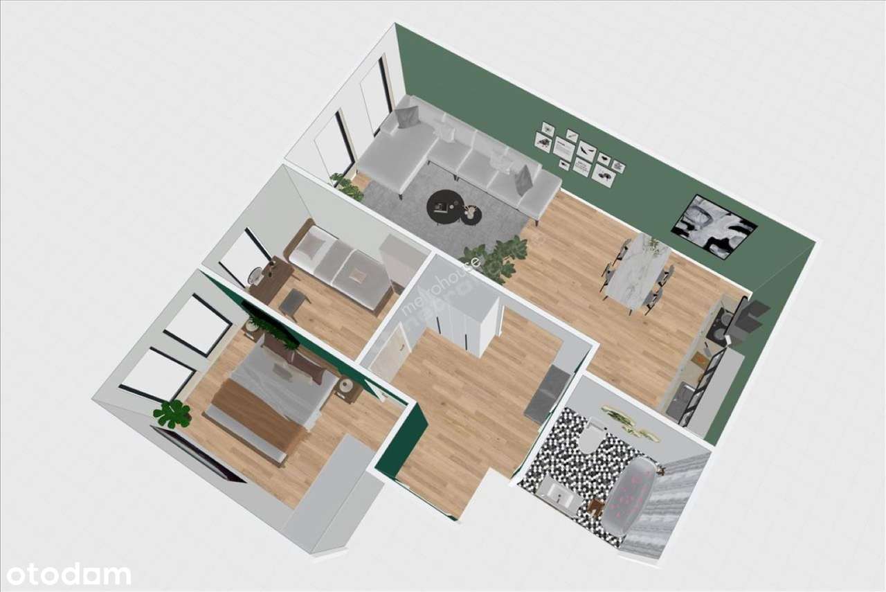 Nowe mieszkanie w centrum miasta | balkon | stan deweloperski-2