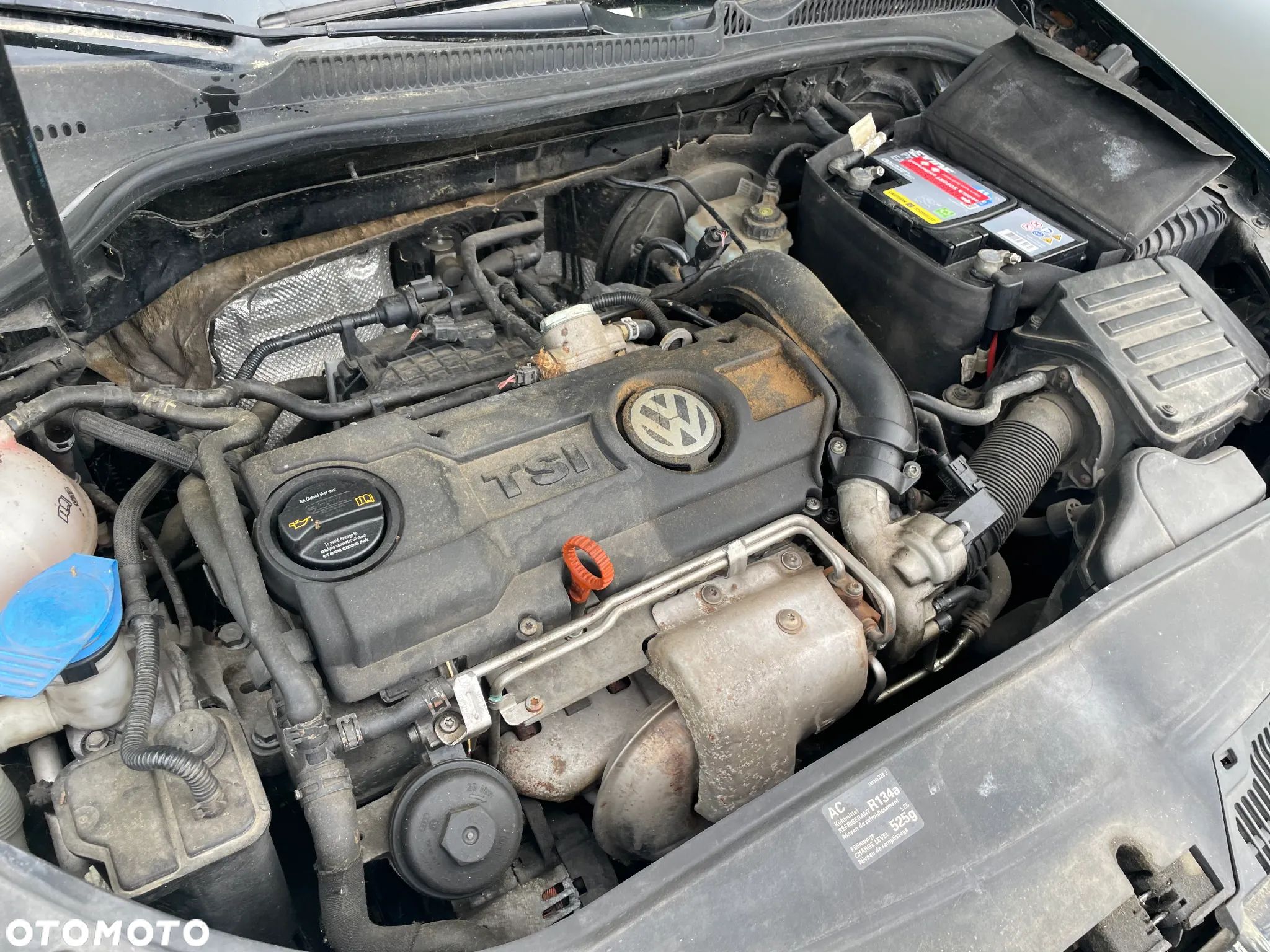 Silnik 1.4 TSI CAXA goły słupek do odpalenia vw Golf V Audi A3 8P - 1