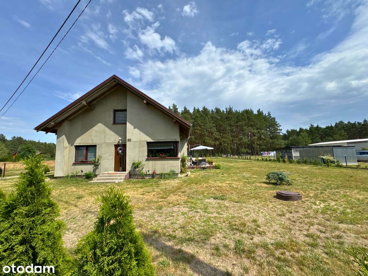 Dom parterowy w sąsiedztwie lasu, spokojna okolica - Pełny obrazek: 5/19