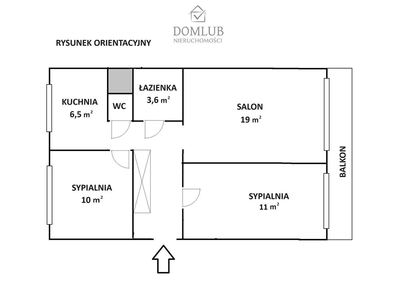 mieszkanie 3 pokoje balkon Piekary Śl ul Curie-10