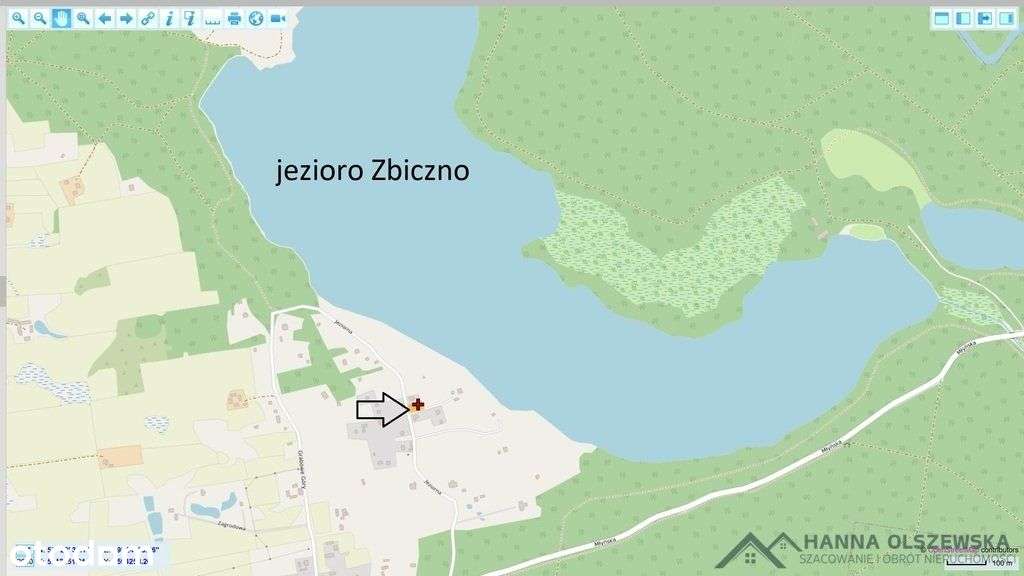Dom 150 M od jeziora Zbiczno!-17